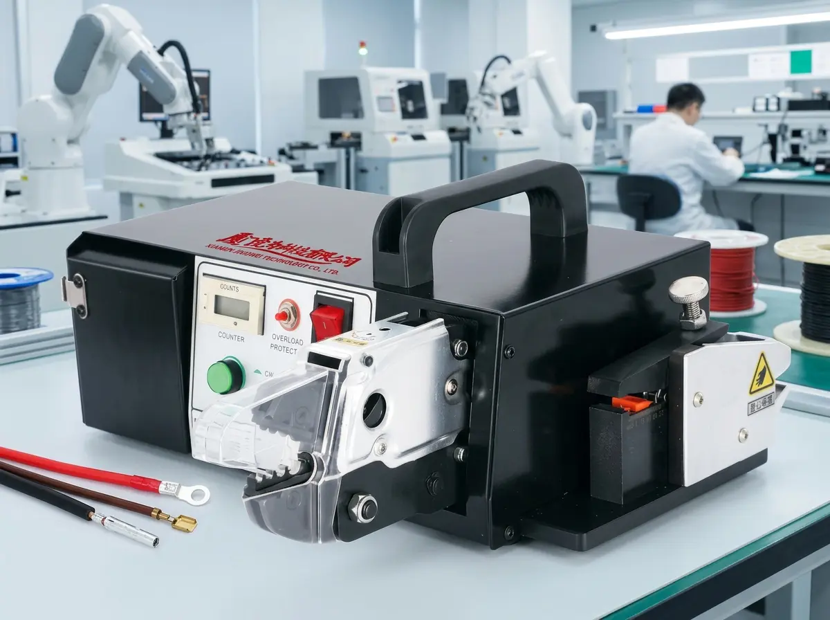 Multifunktionell elektrisk terminalkrympmaskin 0,25-10mm² EM-6B2BC