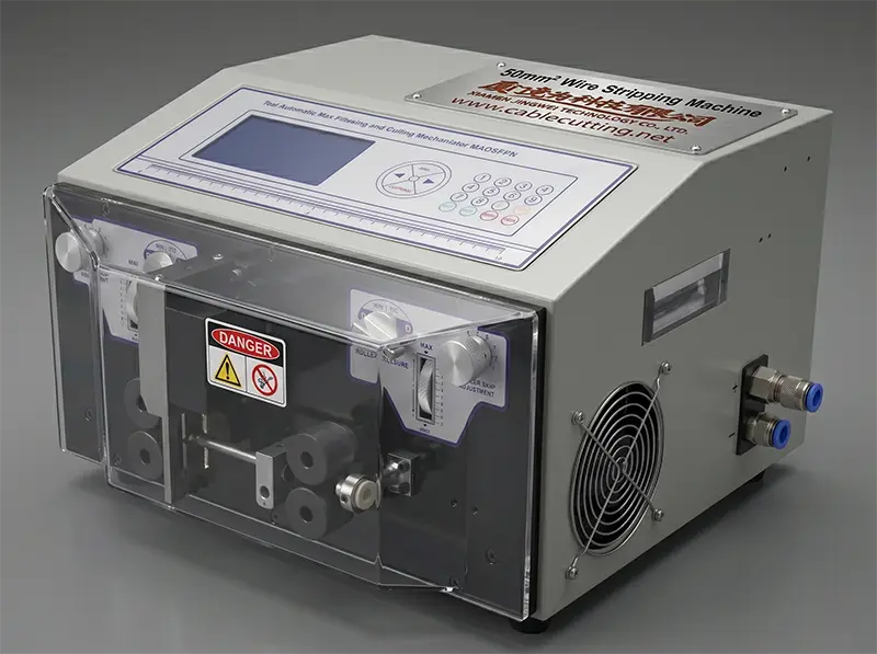 Automatisk trådavskärmningsmaskin för 50mm² kablar WPM-MAX2-50