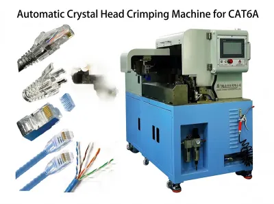 Automatisk krympmaskin för kristallhuvud med PLC-styrning WPM-CAT6A