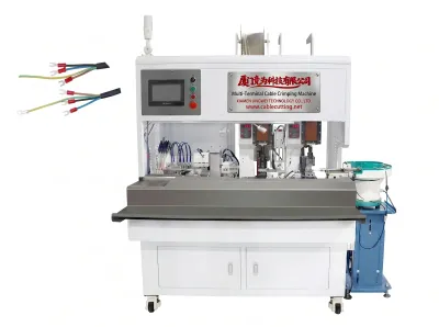 Helautomatisk kabelkrimpmaskin för olika terminaler WPM-555