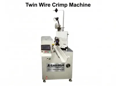 Automatisk Twin Tråd Crimp Maskin - AWG16-AWG28, 45-3200mm - Automatisk trådpressmaskin
