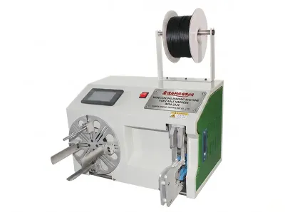 Halvautomatisk Kabellindnings- och Bindningsmaskin WPM-212C - Rullnings- & bindningsmaskin