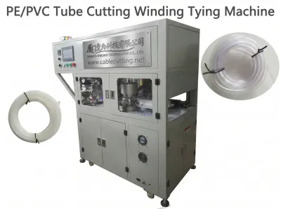 Automatisk PE/PVC-rörskärningslindningsbindningsmaskin 02SL - Auto Kapning Lindning Bindning