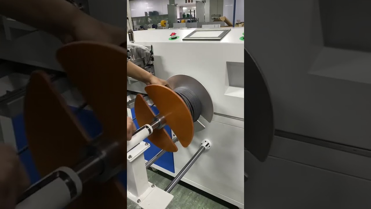 Automatisk trådspolningsmaskin med precision – Sortering, kapning & bindning för industriell effektivitet