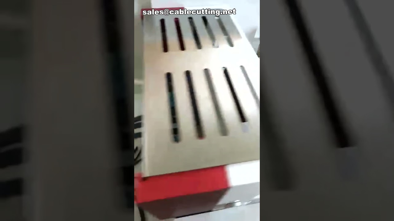 Höghastighetsmaskin för kapning av slangar och kablagetrådar | Sleeving Tube Cutting Machine