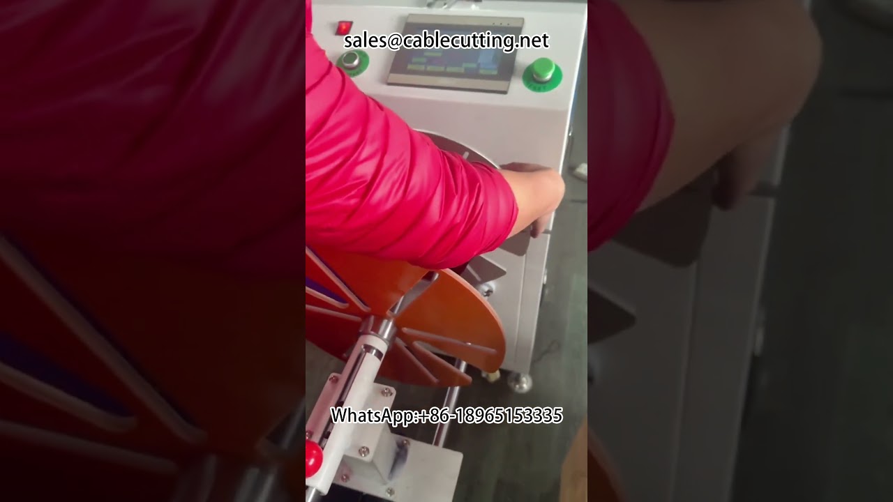 Automatisk meterräknare och buntningsmaskin för droppslang | Upprullningsmaskin | Slanglindningsmaskin