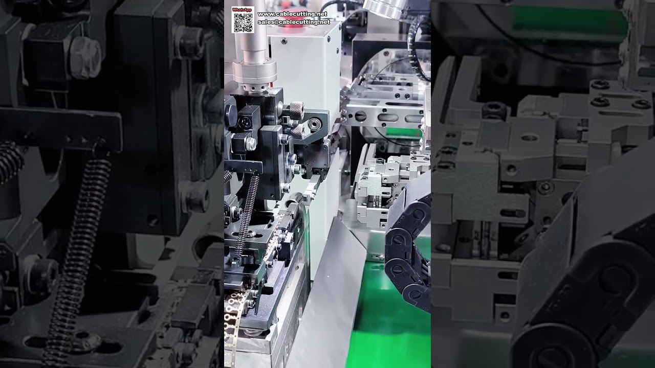 Highly Stable Automatic Double End Crimping and Single End Housing Insertion Machine - Shorts