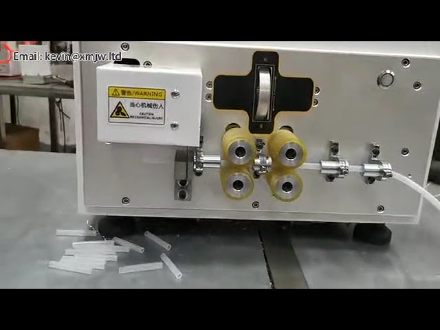 Silicone tube computer cutting machine OD 1 10mm Pipe cutter High speed PPC PE heat shirnk tube cut