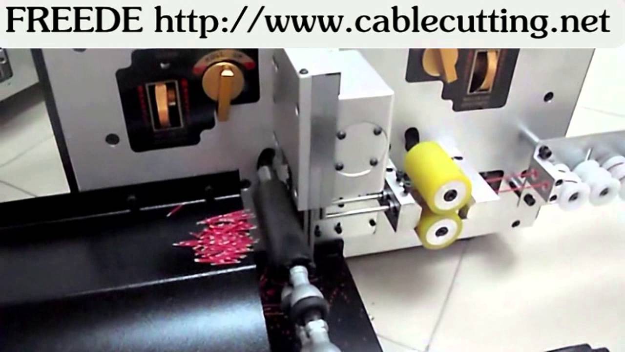 Ultra-kort trådavskalnings-, kapnings- och tvinningsmaskin WPM-200 + T | Effektiv kabelbearbetning - http://www.cablecutting.net