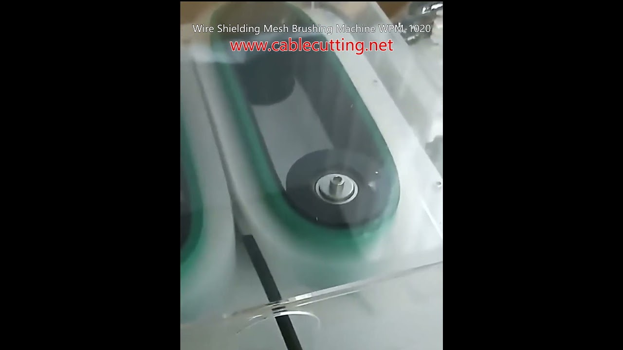WPM-1020 – Automatisk borstmaskin för skärmnät på kabel