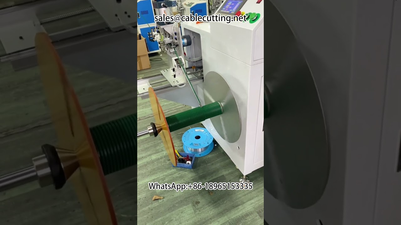 Effektiv automatisk spole med meterräknare – lindning och återlindning av remmar och remsor