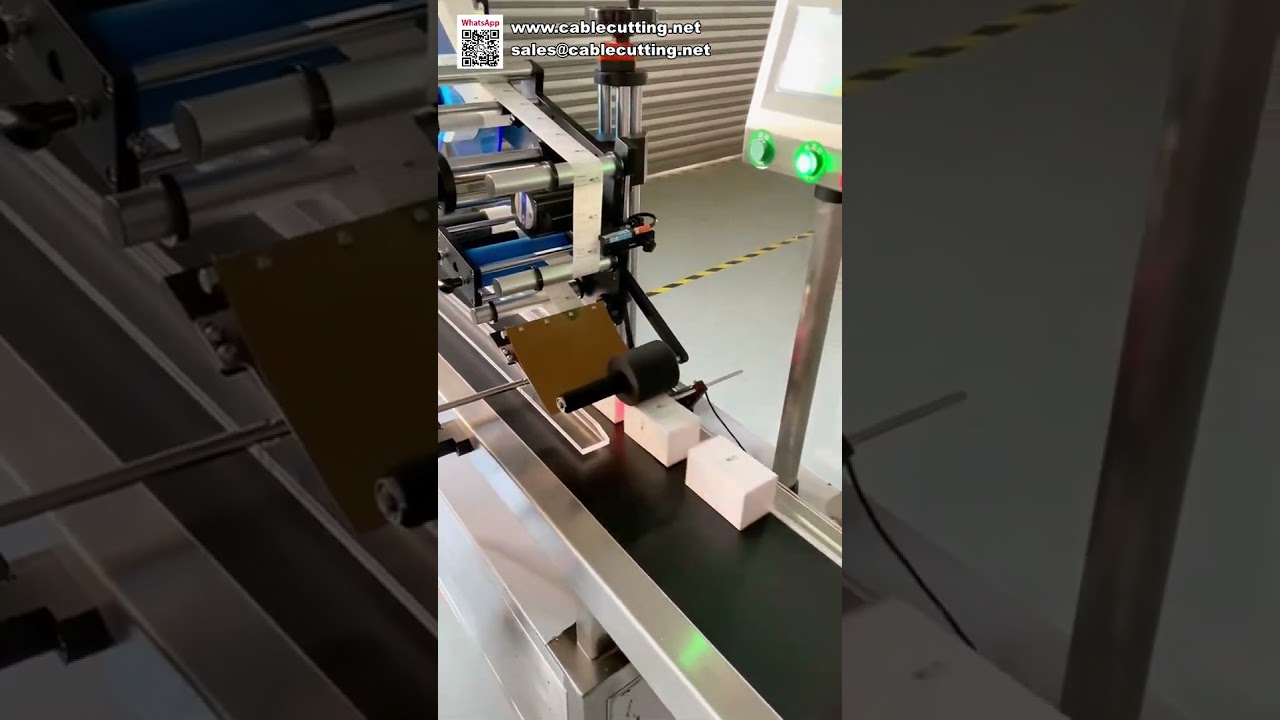 Universell automatisk etiketteringsmaskin för plana ytor – mångsidig klistermärkesapplikator för alla produkter