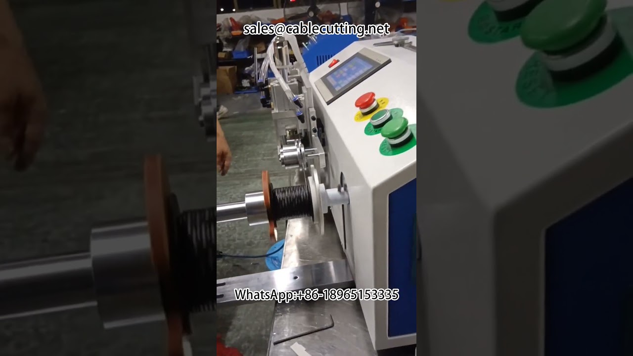 Effektiv trådlindningsmaskin för kabelsats & meterlindning - Automation