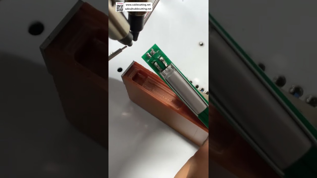 Dubbelpistol Batterilödningsmaskin – Ett steg kortslutningsfri punktsvetsning