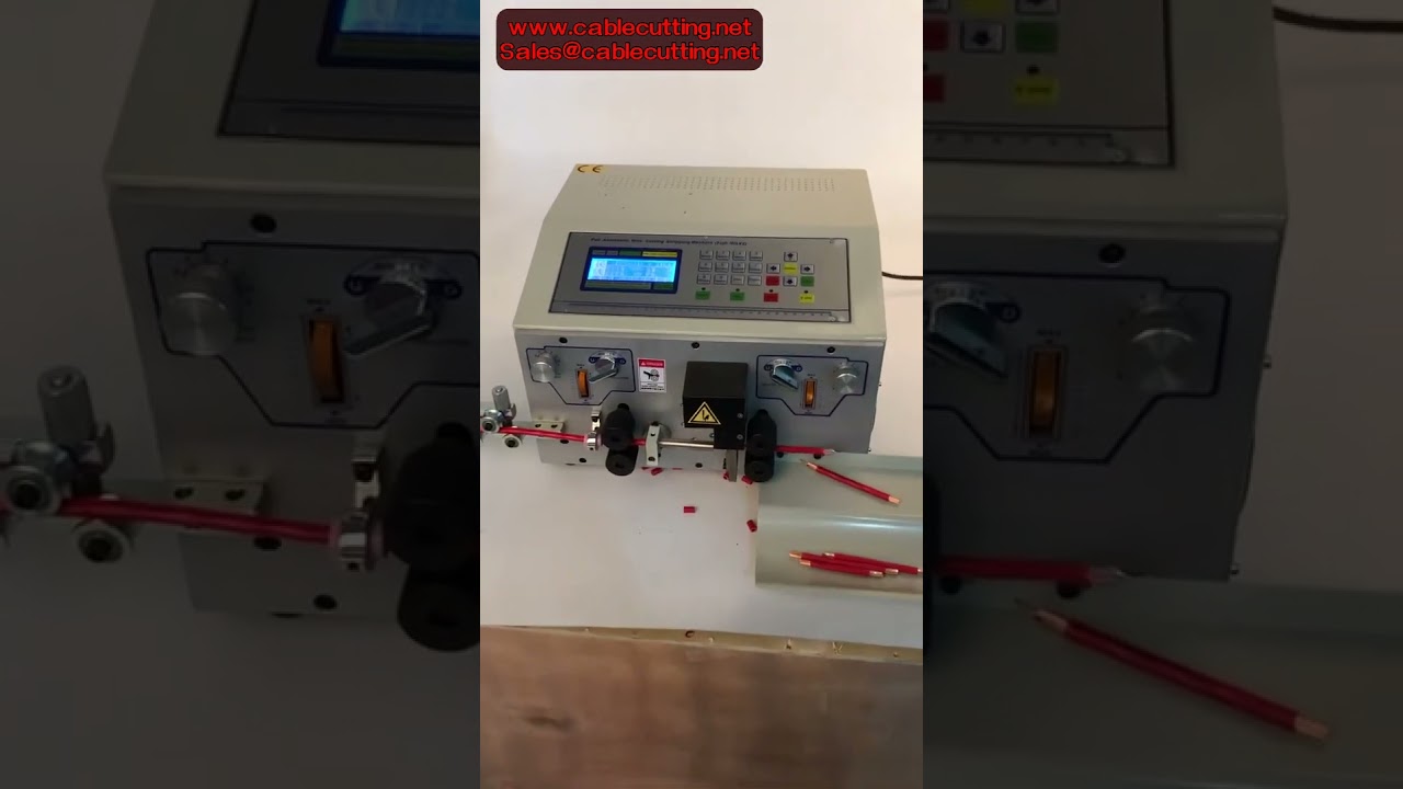 Automatisk trådavskiljare och tvinnmaskin för datorkablar 0.1-4.5mm²