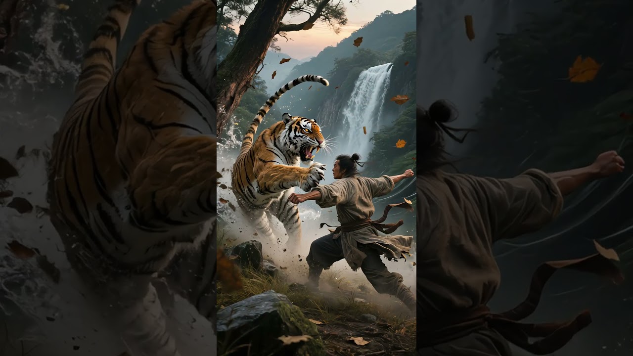 Wu Song vs Tiger – en episk ringkamp som sätter styrkan på prov