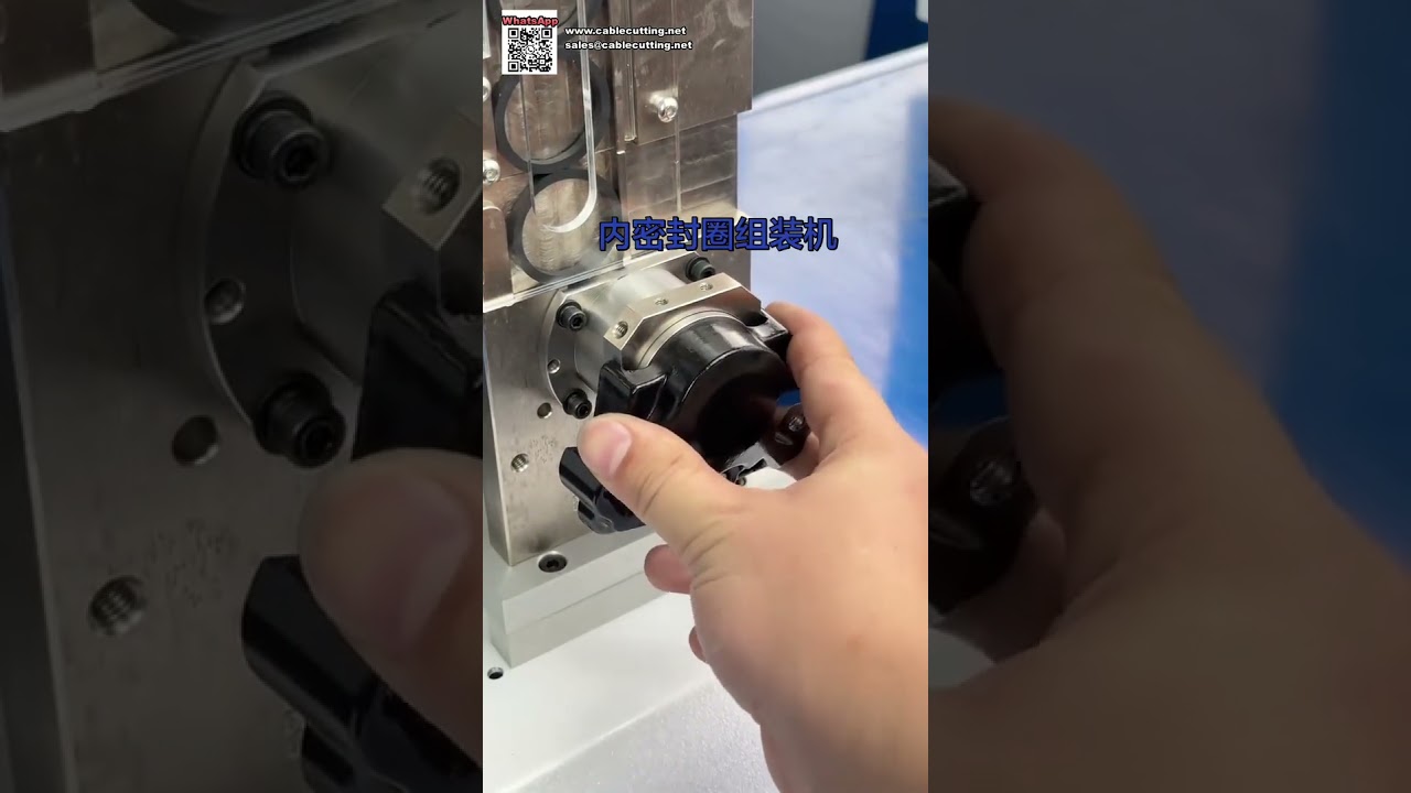Helt automatisk O-ring tätningsmonteringsmaskin för industriella tillverkningssystem