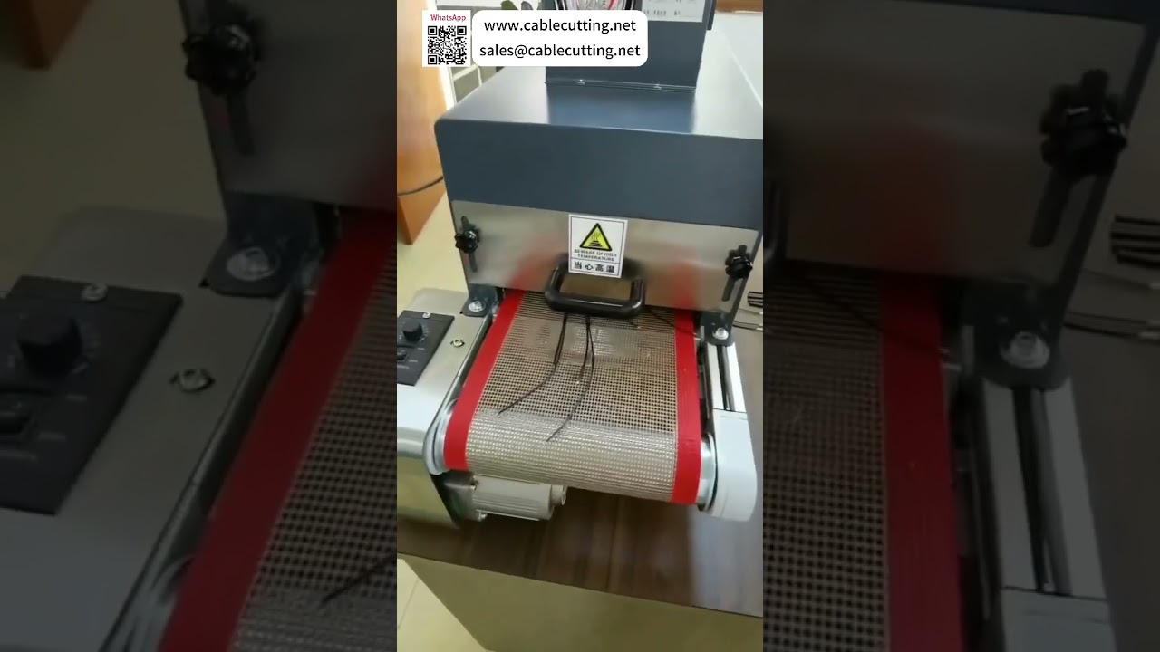 Kompakt skrivbordsvärmekrympslangsbakmaskin för bekväm och flexibel flyttbar installation