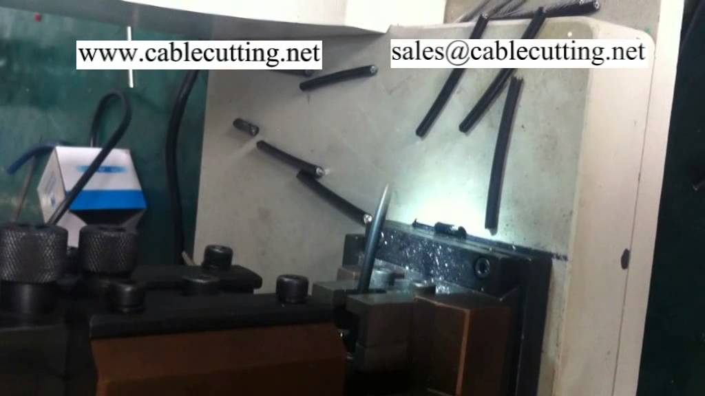 Ståltrådskärmaskin i arbete – effektiv kabelkapning | cablecutting.net