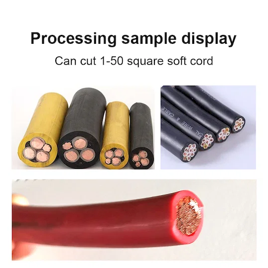 Pneumatisk Kabel Skärmaskin WPM-C50 Thumb